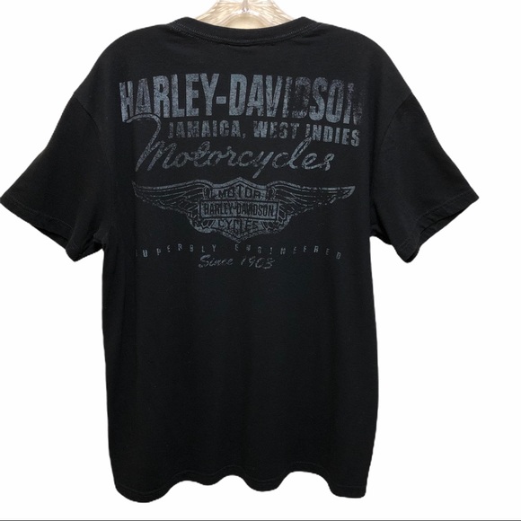 HARLEY DAVIDSON SS Tee Jamaica, West Indies SZ L - Picture 2 of 8